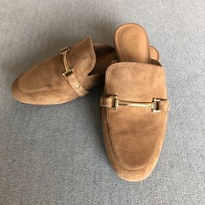 Franco Sarto Suede Mules